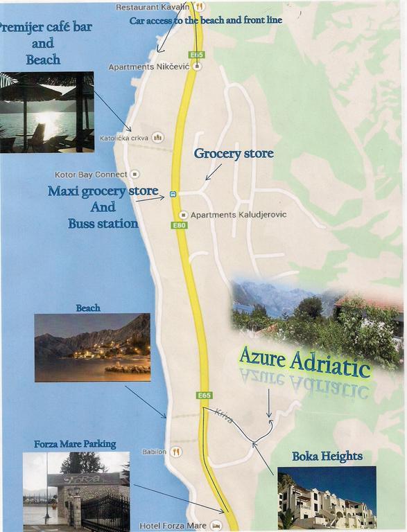 Azure Adriatic Leilighet Kotor Rom bilde